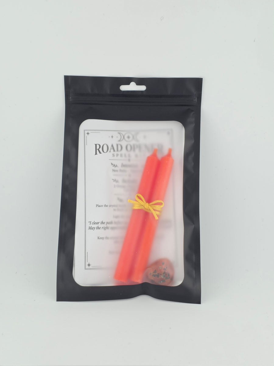 Road Opener Chime Candle Spell Kit