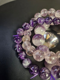 Amethyst Beaded Bracelet