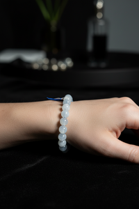 Aquamarine Beaded Bracelet