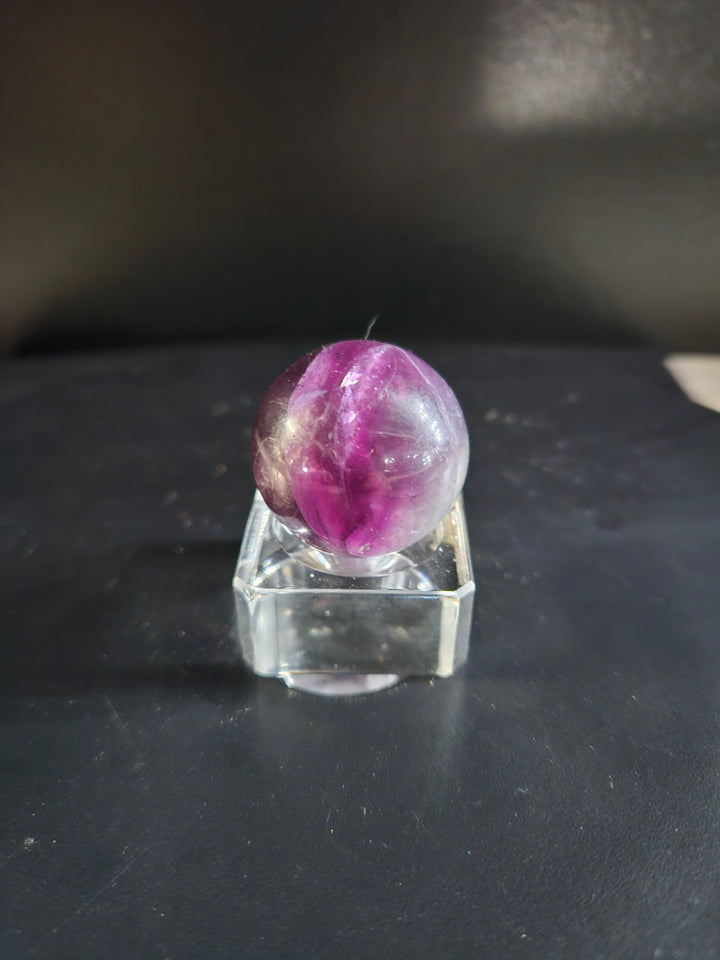 Candy Fluorite Sphere – 31 mm