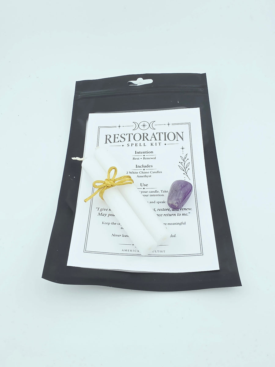Restoration Chime Candle Spell Kit