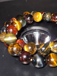 Mixed Tiger Eye Beaded Bracelet