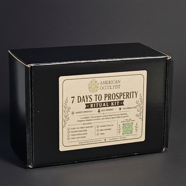 7 Days to Prosperity Kit and included prosperity ritual tools