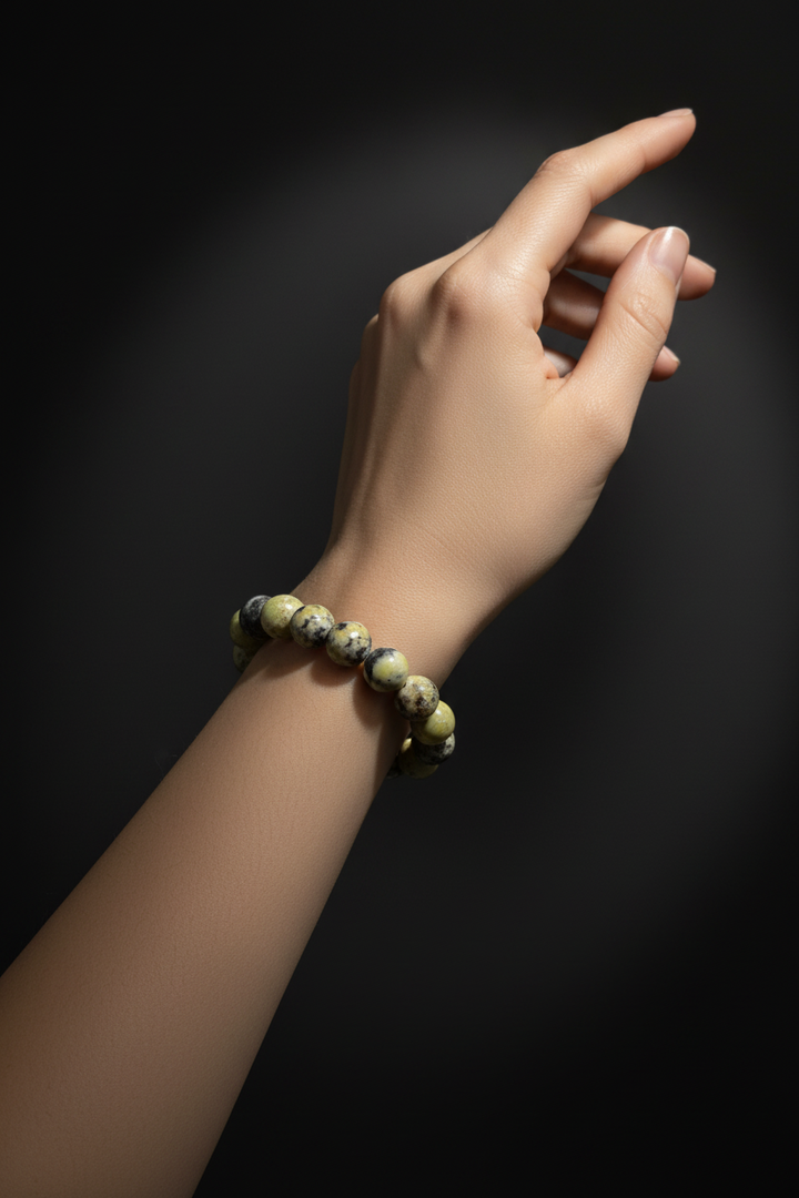 Australian Jade Beaded Bracelet