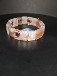 Fire Quartz Bangle Bracelet
