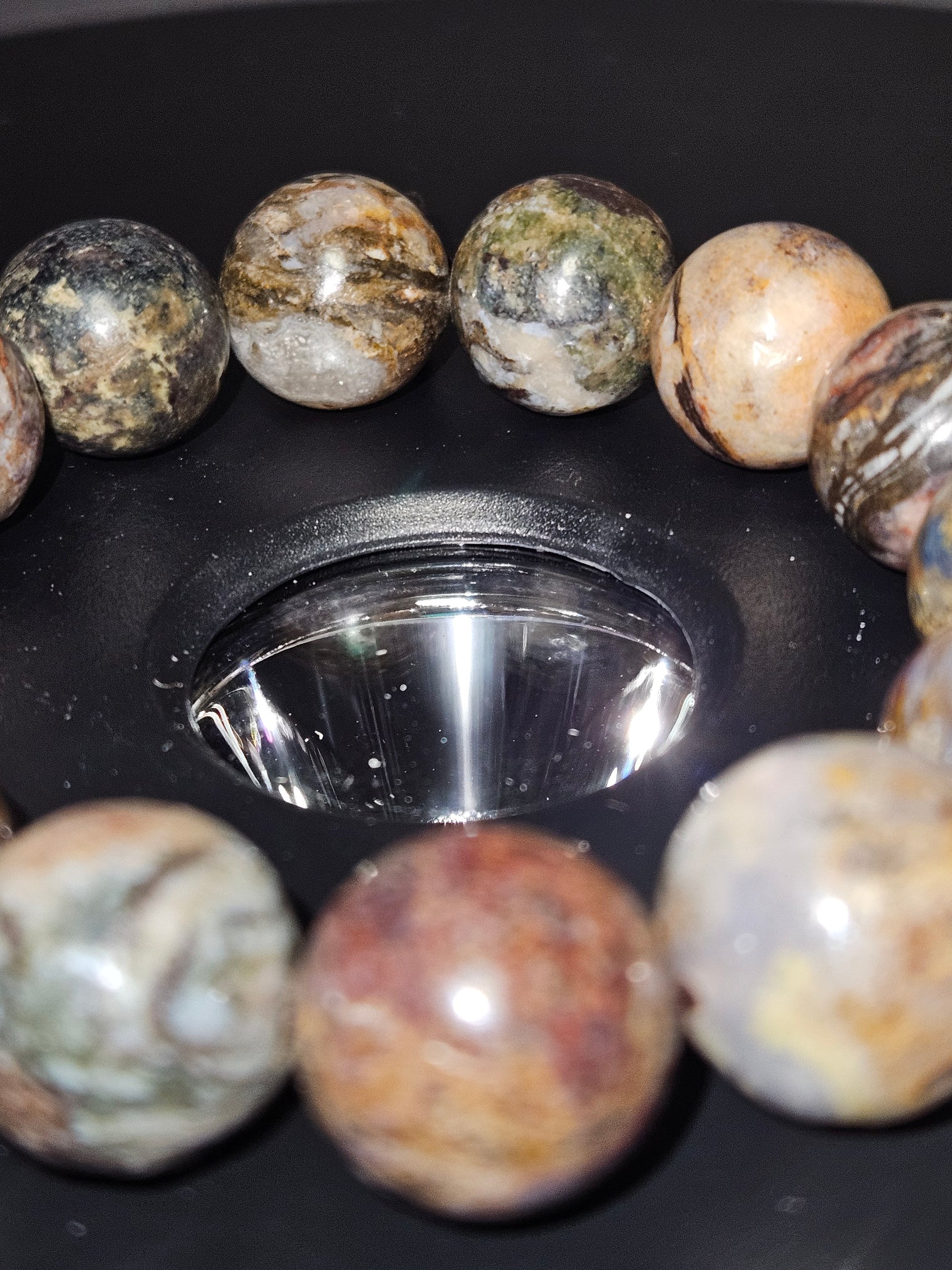 Pietersite Beaded Bracelet