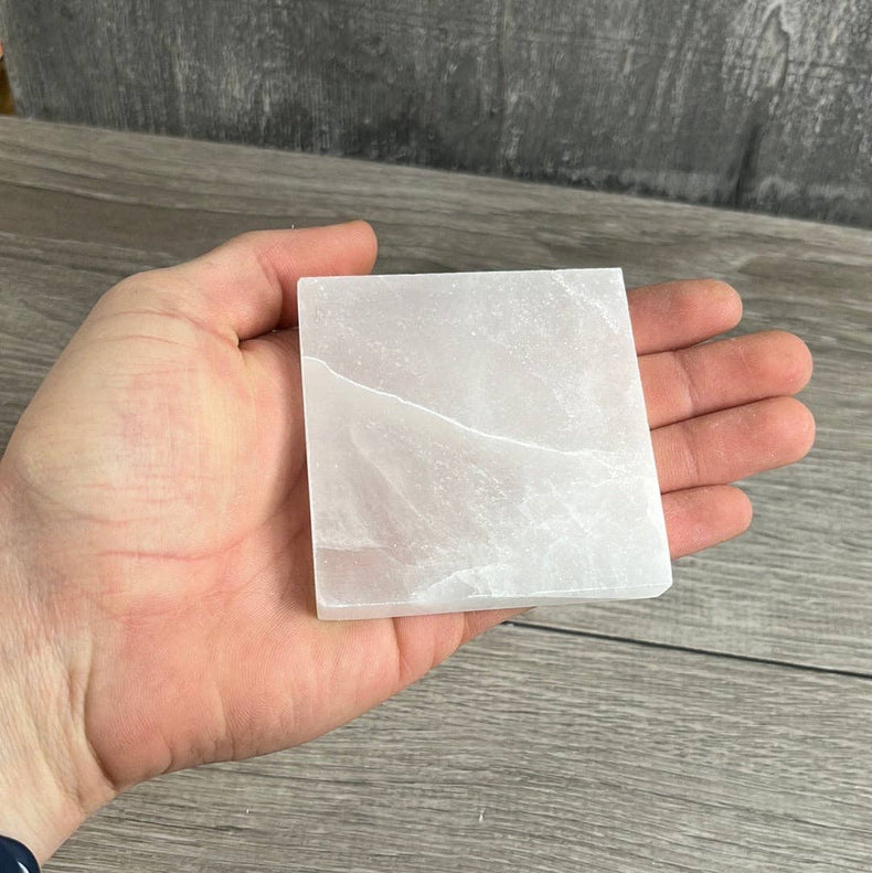Selenite Charging Plate - 2.75" Square Plate