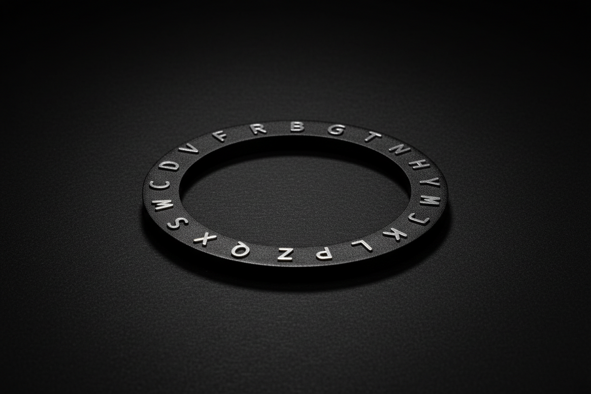 Sigil Forge Chaos Edition six-inch black sigil design plate