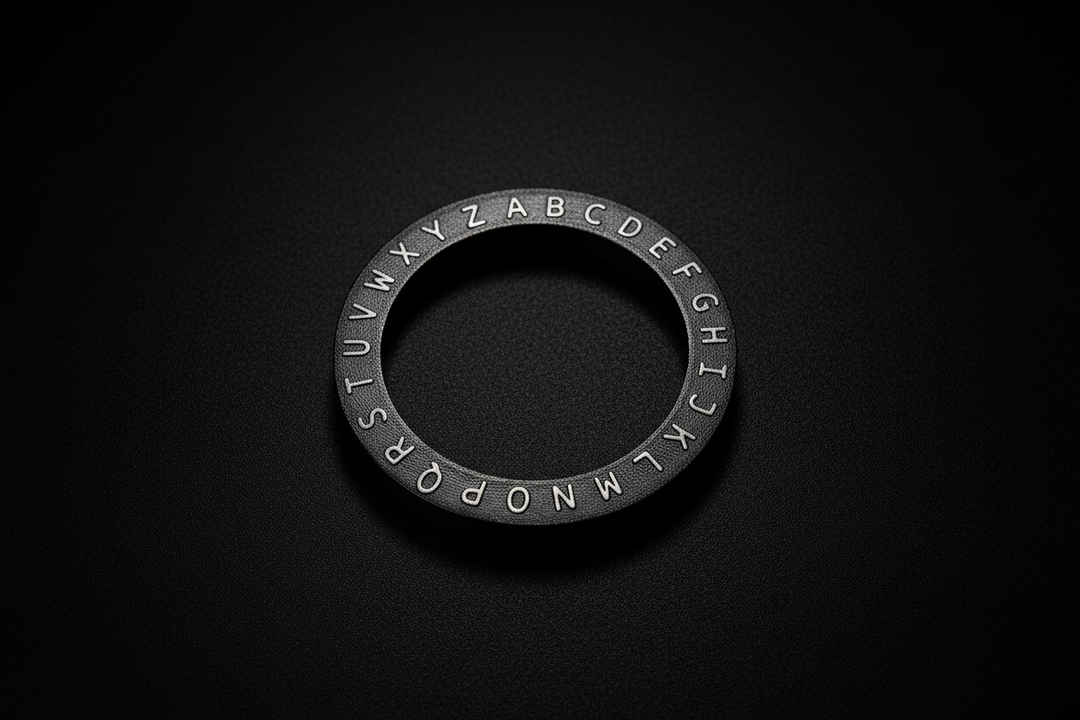 Sigil Forge Classic Edition black alphabetical creation plate