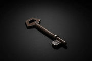 Assorted decorative skeleton keys in various sizes and shapes