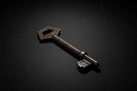 Assorted decorative skeleton keys in various sizes and shapes