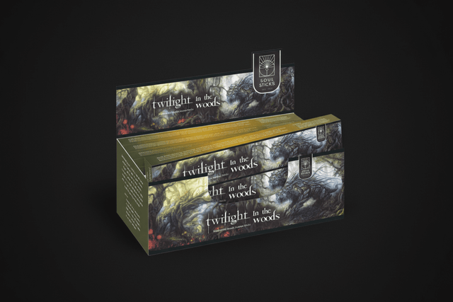 Soul Sticks Twilight in the Woods masala incense package