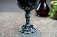 Spirit Board Goblet – Occult Chalice with Talking Board Design