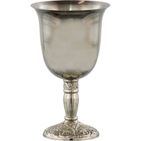Stainless Steel Chalice – Plain Ritual Cup (4” Diameter)