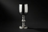 Small unmarked stainless steel ritual chalice