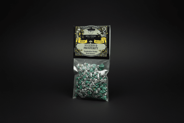 Success and Prosperity resin incense package