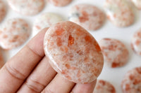 Sunstone Palm Stone – Polished Pocket Crystal
