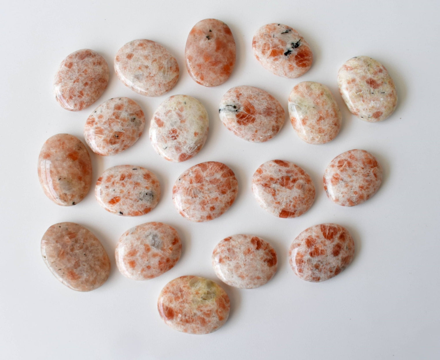 Sunstone Palm Stone – Polished Pocket Crystal