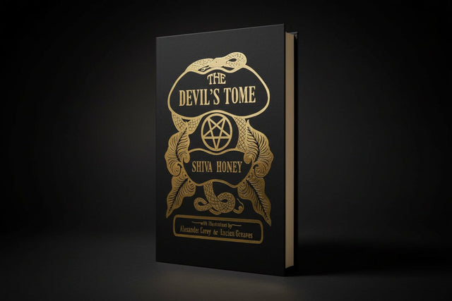 The Devil’s Tome book of modern Satanic ritual paperback cover