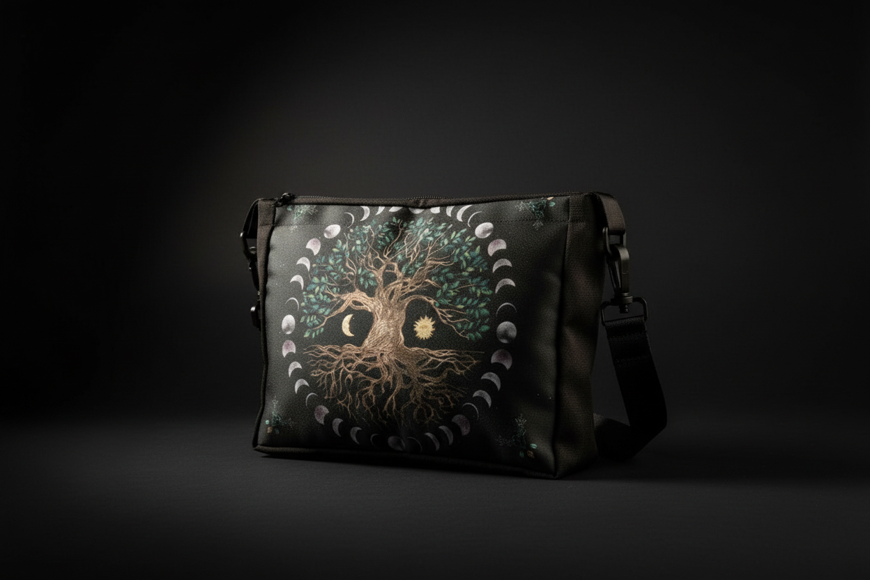 Tree of Life Shoulder Bag – Earth Witch Everyday Tote