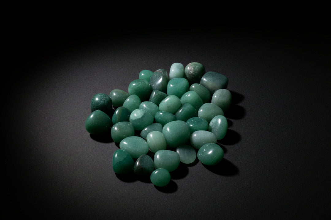 Polished Green Aventurine tumbled stones