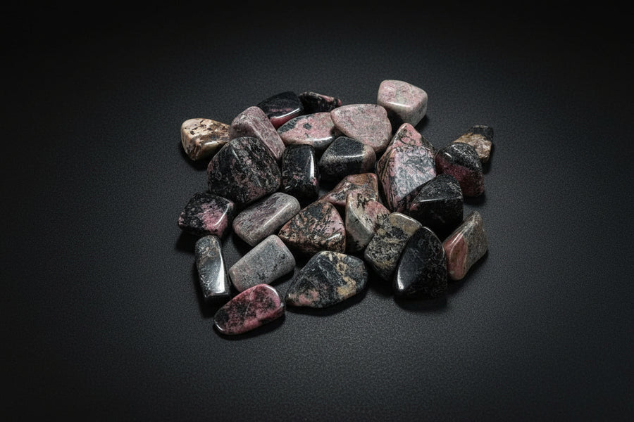 Rhodonite Tumbled Stone