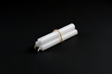 Small white chime candle
