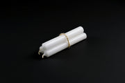 Small white chime candle