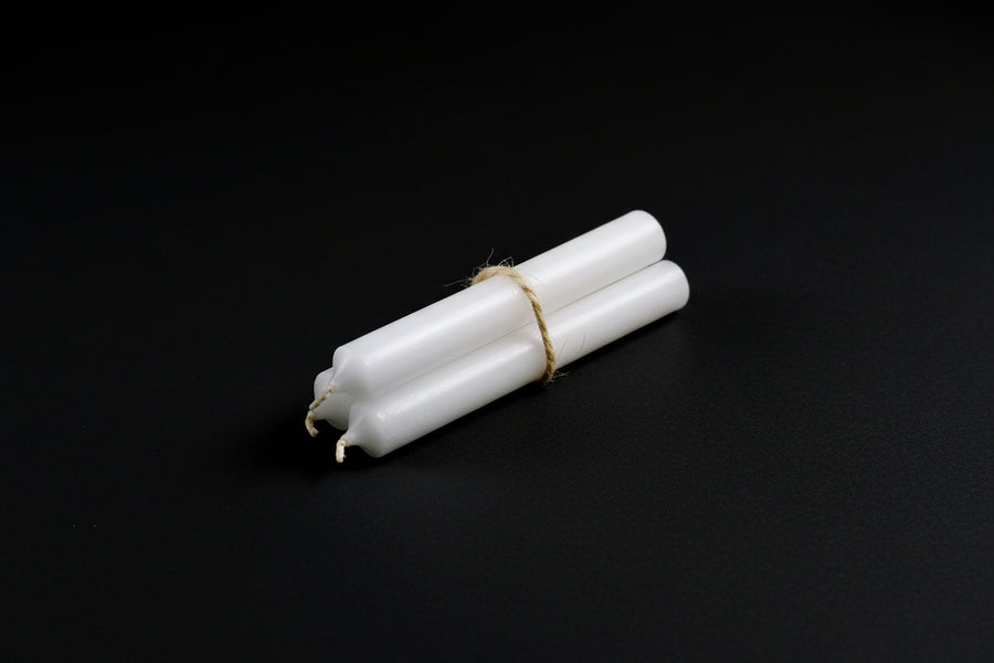 White Chime Candle