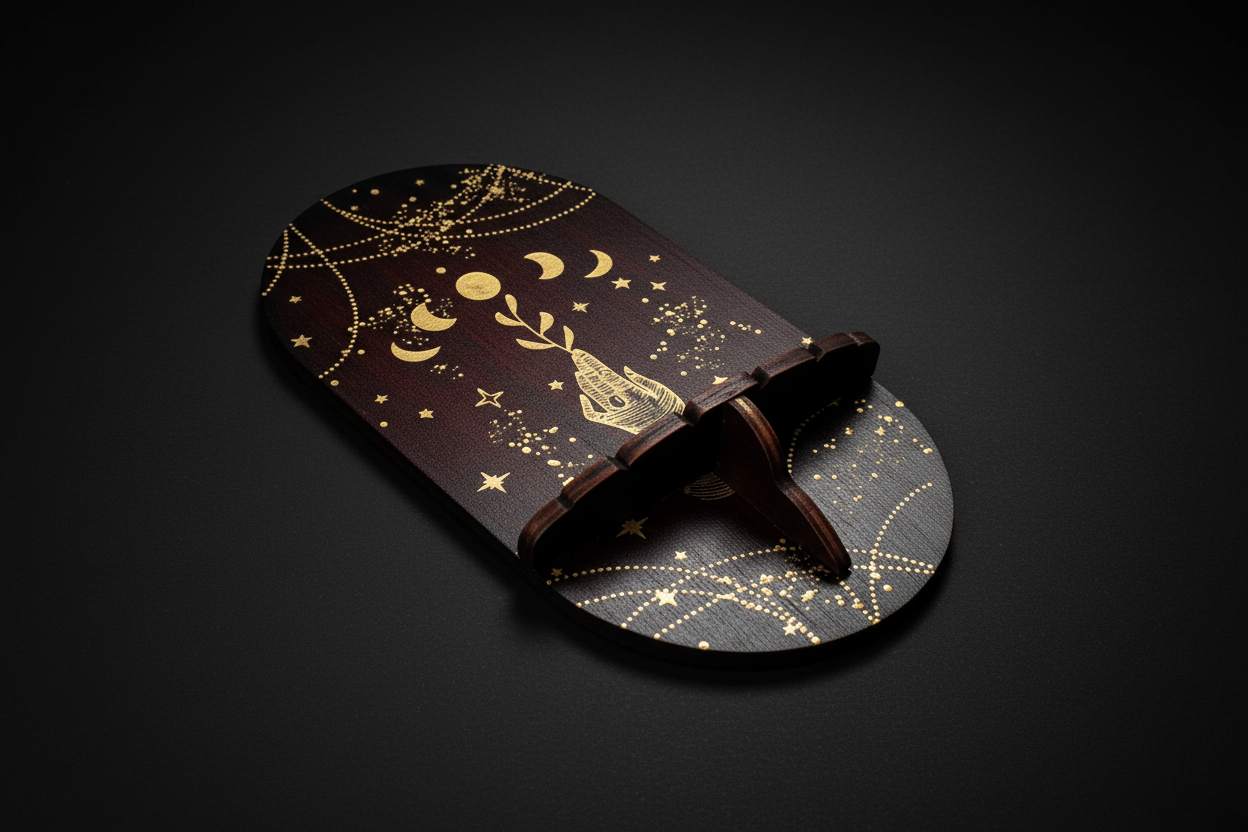 Witches’ Hand Pendulum Holder – Dual-Use Altar Display