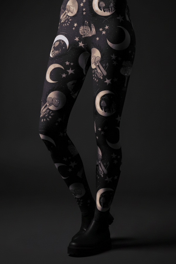 Witchy Mushrooms Leggings