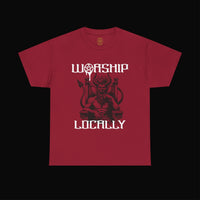 Worship Locally Tee – Devil on His Throne
